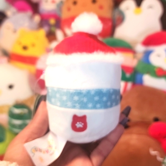 GALINDO ⛄️ Squeaky Dog Toy Gingerbread Christmas 2023 Original Squishmal - Picture 4 of 4